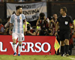 梅西辱骂边裁遭停赛 阿根廷恐无缘世界杯