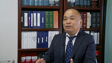 洛杉矶律师刘龙珠。（杨阳／大纪元）