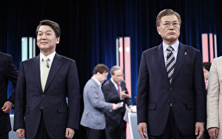韓大選民調：文在寅支持率領先安哲秀