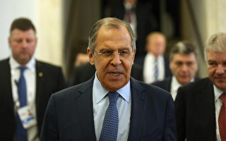 俄羅斯外長拉夫羅夫（ Sergei Lavrov）週六（4月29日）稱，莫斯科已準備好與美國合作，解決敘利亞危機。(Photo by Johannes Simon/Getty Images)