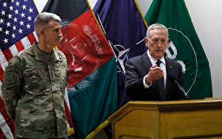 美防長馬蒂斯突訪阿富汗 評估是否增兵