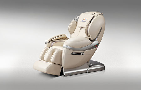 湾区按摩椅新宠Kawaii HG1710，珍珠白款式。（Kawaii湾区按摩椅专卖店提供）