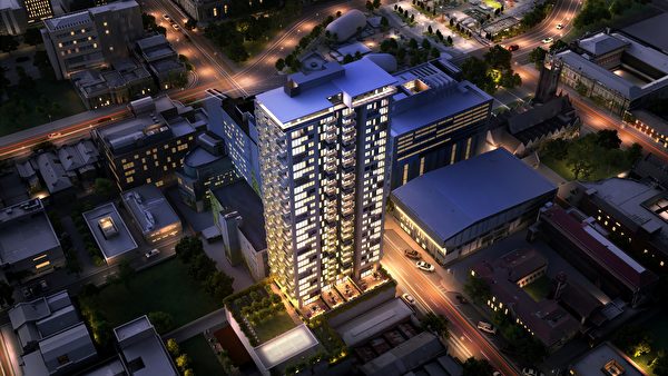 Kodo公寓規劃為30層高，竣工後可望成為阿德雷德天際線的新標記，並為住戶營造一個充滿活力的都市社區。（圖片由開發商提供）