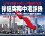 穆迪28年首降大陆信评 拖累香港评级