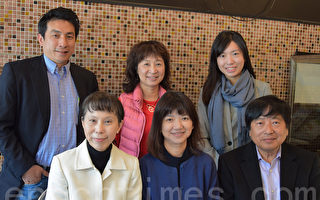 国立故宫博物院副院长李静慧（前排中）率队来硅谷参观艺术博物馆。（梁博／大纪元）