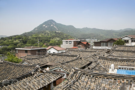 韓國首爾北村韓屋村風景。（全景林／大紀元）