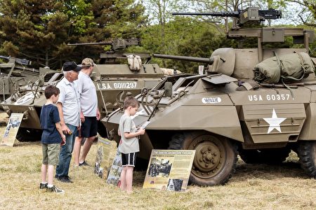 美國裝甲博物館將舉辦第二次世界大戰戰地表演（美國裝甲博物館提供 )
