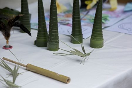 桐花祭一系列精彩活动图为 DIY手作成品。（新竹市府提供）