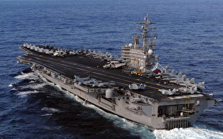 向朝鲜发信号 美两艘航母日本海联合军演