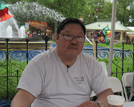 “大费城泛亚裔协会”主席Doug Chen。（杨茜/大纪元）
