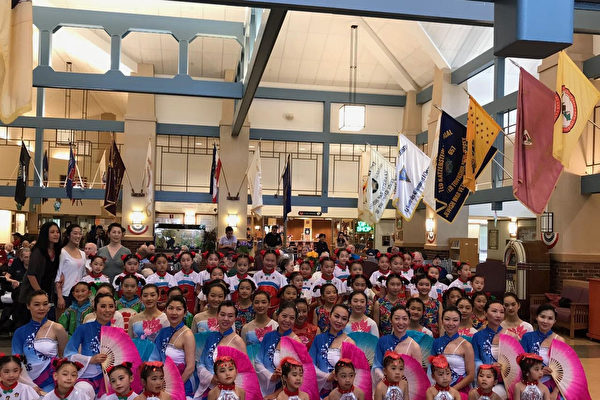 金花舞蹈學校再為退伍軍人義演