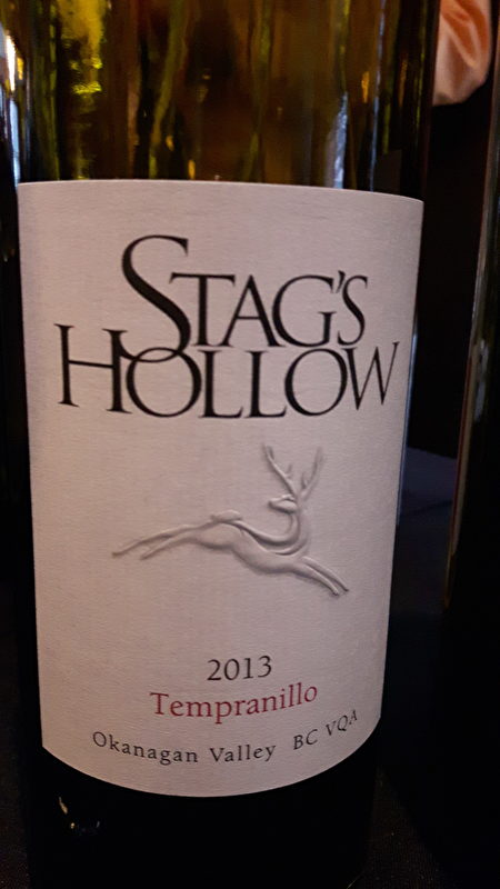 酒目：Stag’s Hollow Tempranillo 2013。大约价格 $26.00 （阮公子提供）