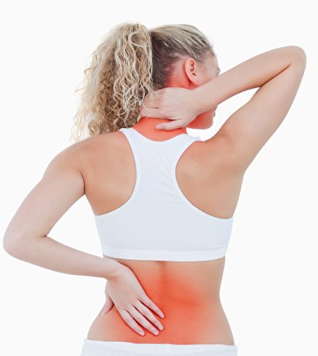 根據中醫理論，脊椎健康會影響到身體的其它器官，可謂一榮俱榮，一傷俱傷。（shutterstock）