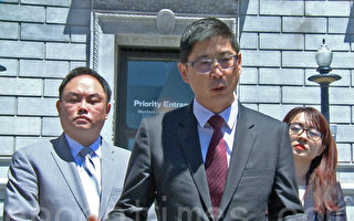 旧金山华裔民主党主席朱元吉表示，将统一协调全市反对大麻药店的活动。（大纪元）