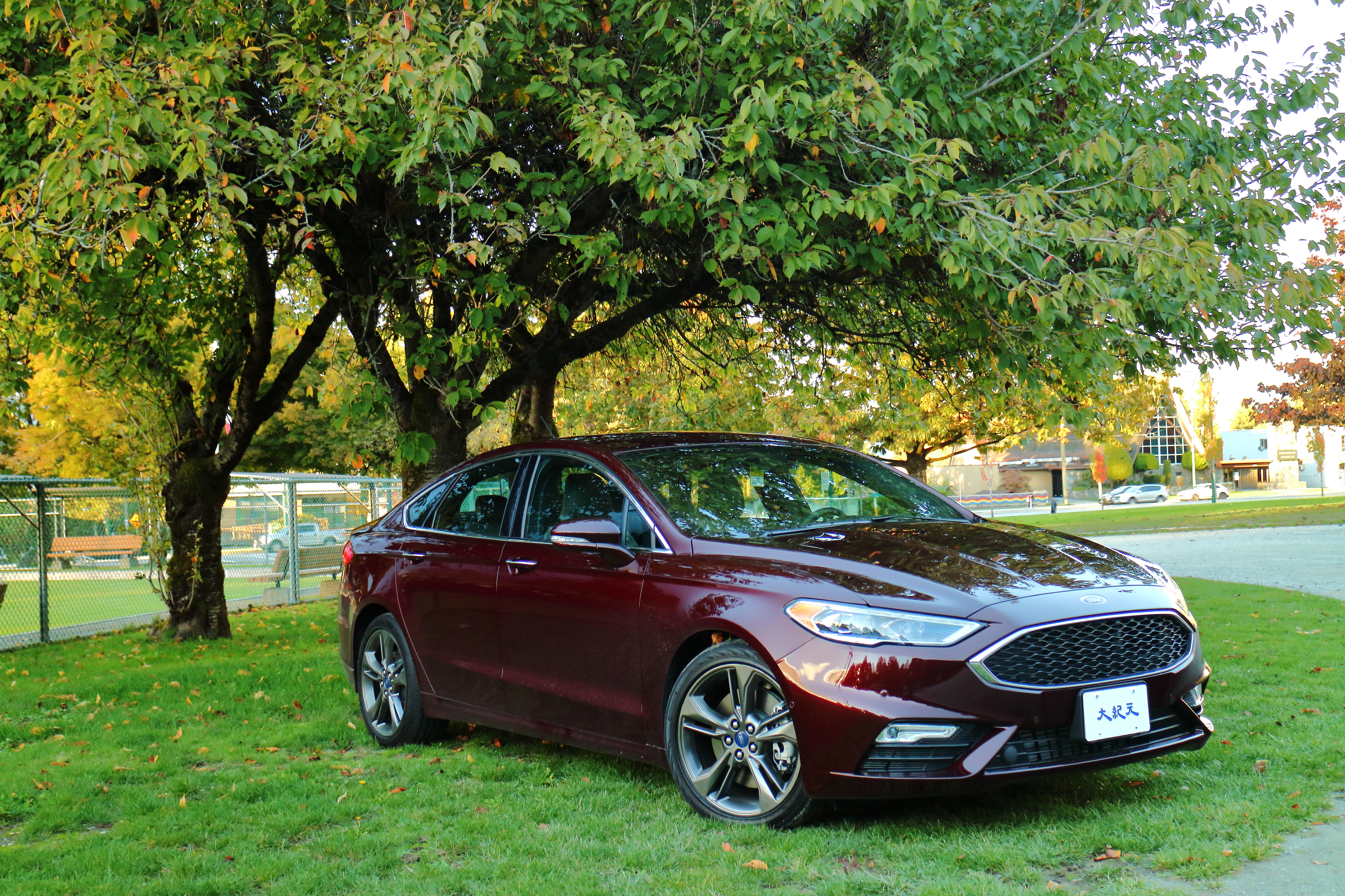 2017 Ford Fusion Sport。(李奥/大纪元)