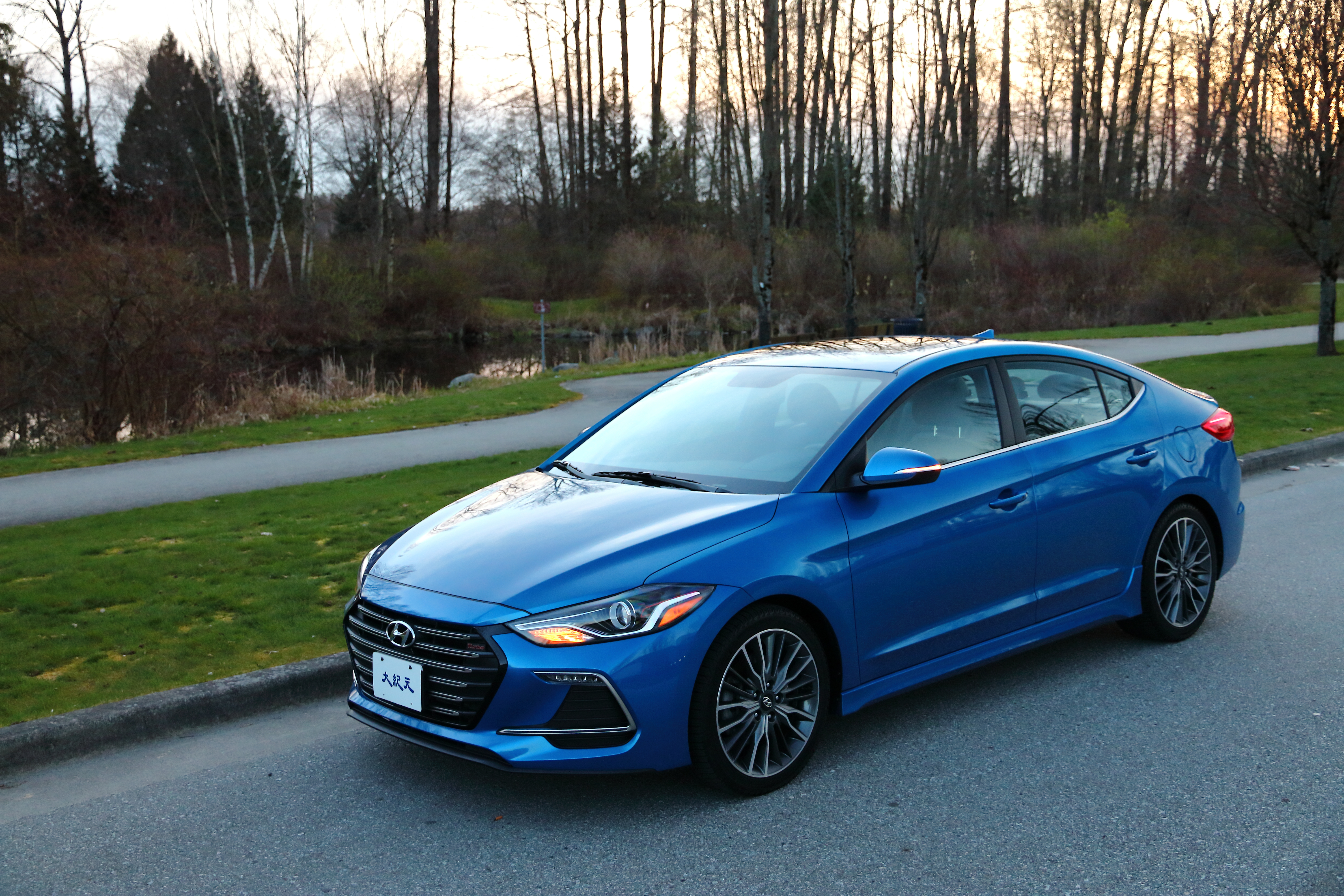 2017 Hyundai Elantra Sport。(李奥/大纪元)