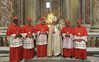 教宗注新血 4国首出枢机