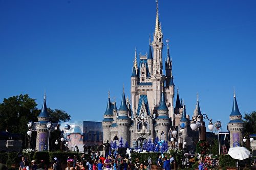 佛州奧蘭多的迪士尼世界主題公園內的灰姑娘城堡。(ErikAggie/CC/Pixabay)