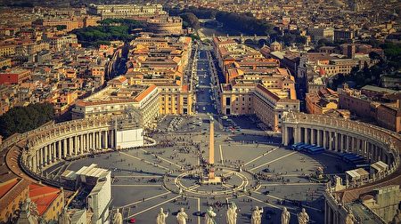 梵蒂岡城。(Walkerssk/CC/Pixabay)