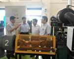 李世光視察梅洲抽水站  肯定宜縣努力治水