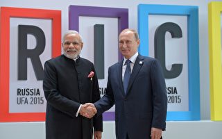 意在制衡中共 普京和印度总理莫迪加强合作