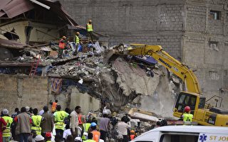 肯尼亞7層大樓倒塌 兩童24小時後獲救