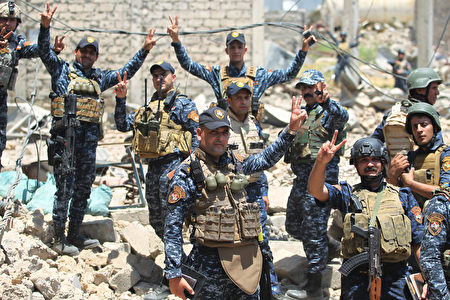 伊拉克反恐部队（CTS）指挥官阿萨迪（Abdul Ghani al-Asadi）中将表示，“这是最后一役”。(Photo credit should read AHMAD AL-RUBAYE/AFP/Getty Images)