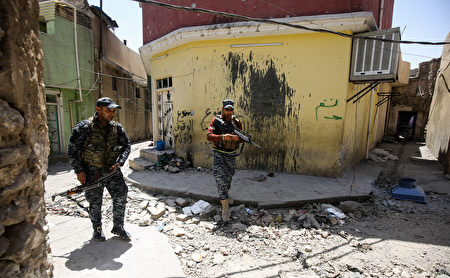美國駐巴格達軍事發言人狄龍（Ryan Dillon）中將表示，奪取大清真寺是伊拉克政府的「重大勝利」，並預計伊拉克政府將在幾天內宣布完全奪回摩蘇爾。(AHMAD AL-RUBAYE/AFP/Getty Images)