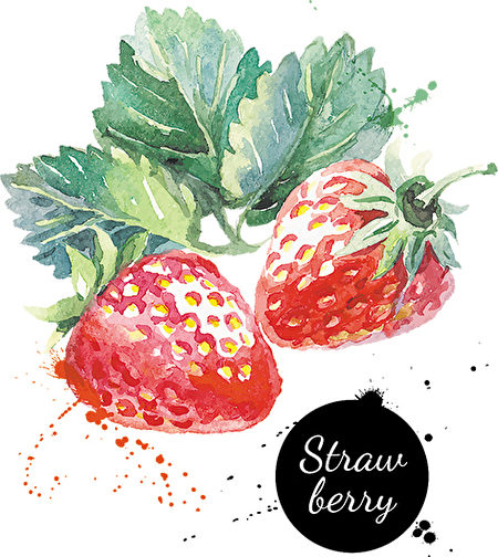 草莓有祛除湿热的功效。（Shutterstock）