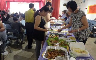 眷村家常菜比賽飄香華埠 寧式烤年糕奪冠