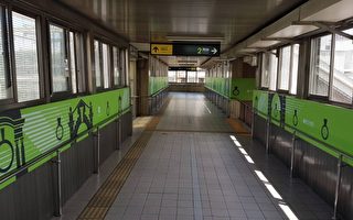 新竹火车站添视觉   月台空桥有亮点