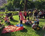 夏日野餐会   百户弱势亲子同乐