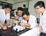 技术传承不分国界  北京景山中学至大叶学习分生技术