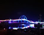 王功渔火节登场 LED灯海渔港吸睛