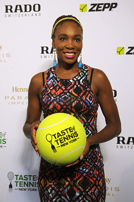 2015年8月27日，大威在紐約參加「品味網球」晚會。（Brad Barket/Getty Images for AYS）