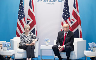 美英首腦會面 將簽強有力貿易協定