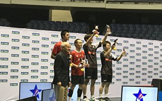 美国羽球公开赛 台湾男双选手勇夺亚军