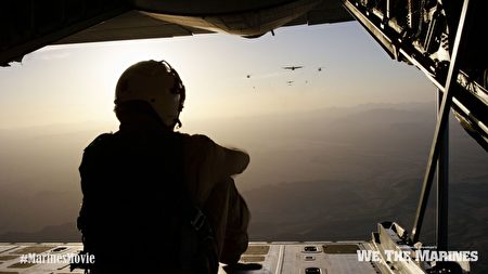 “我们是海军陆战队”剧照：飞行训练。（海军陆战队博物馆提供） 