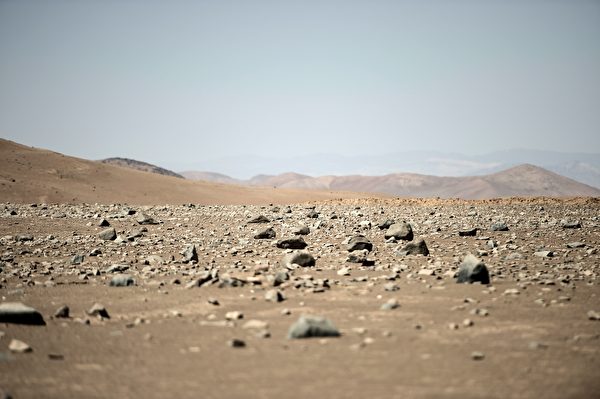 這是阿他加馬沙漠寸草不生的樣子。（Martin BERNETTI / AFP）