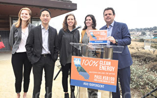 加州團體呼籲 在2045年實現100%清潔能源