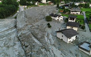 瑞士小村发生山崩 8名登山客失踪