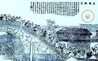 清朝的《赤焰腾空》图 实为120年前的UFO目击报告