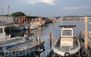 南寮渔港，经由规划后洁净没有鱼腥味及柴油味。（杨秋莲／大纪元）
