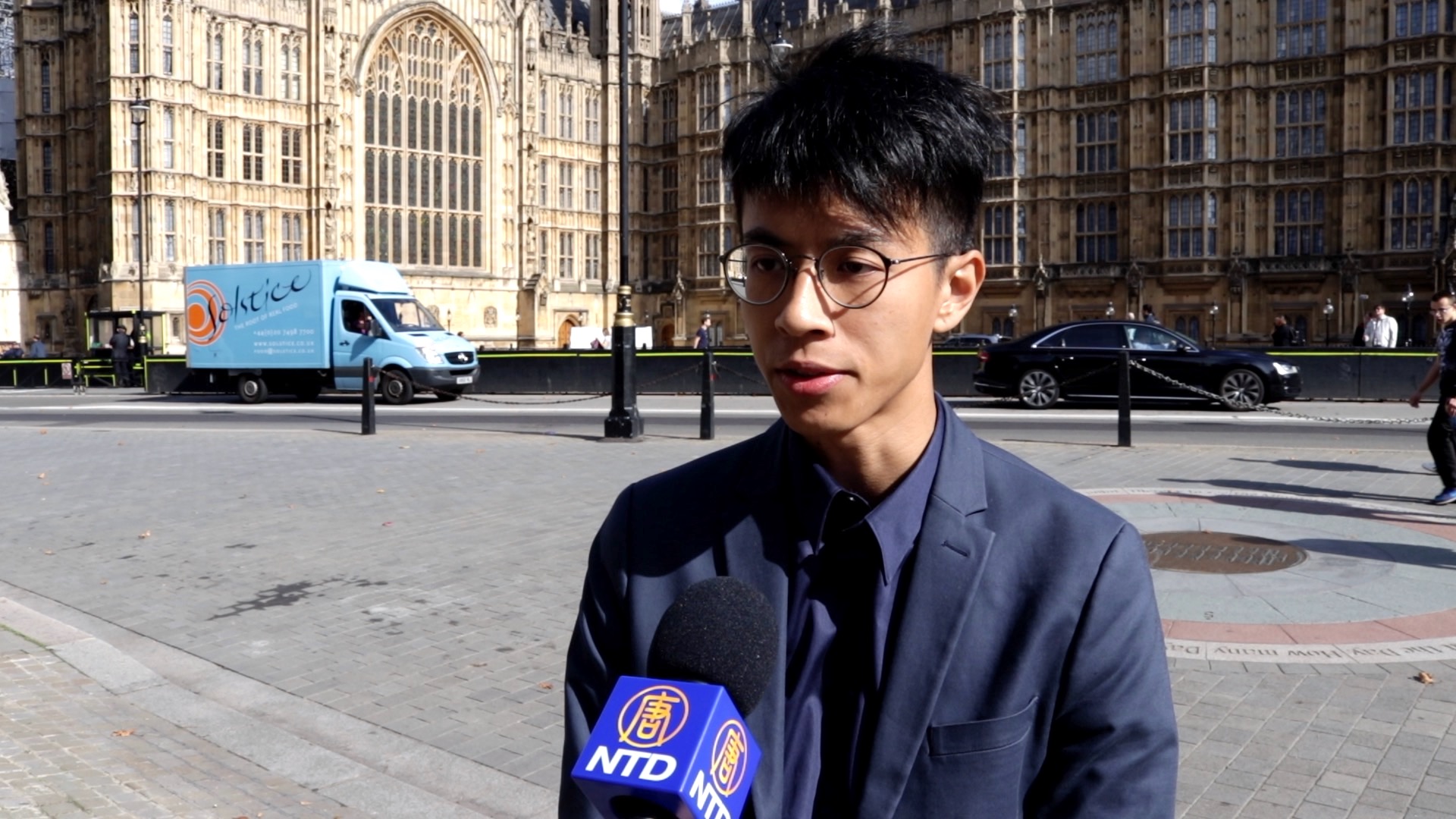 香港本土民主前線發言人黃台仰（Ray Wong）（新唐人電視台）