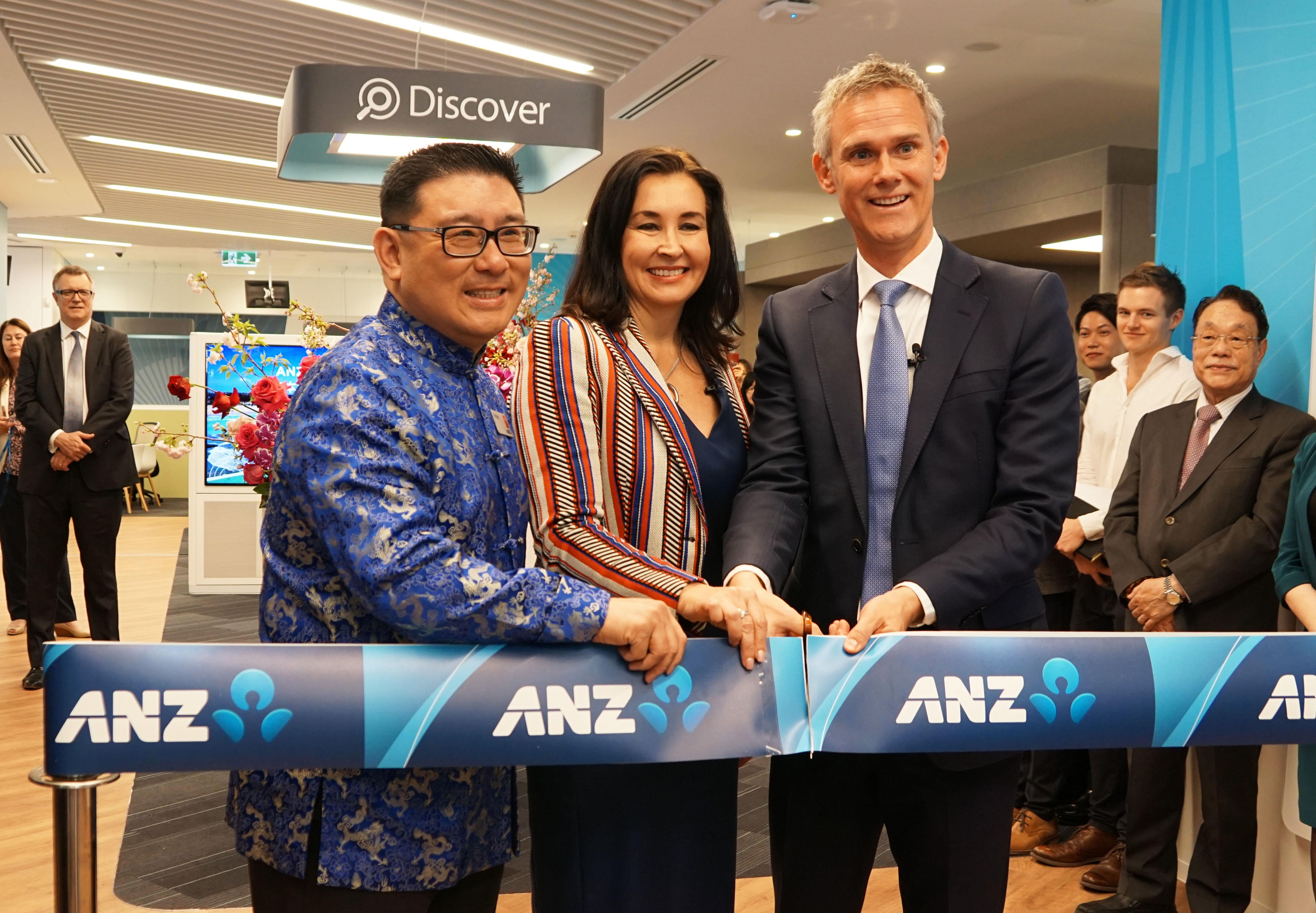 ANZ唐人街分行重新开张成全国最大分行| 澳新银行| 亚裔社区| 悉尼唐人街| 大纪元