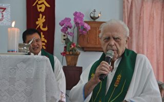 偏乡传教58年拿到身份证  法籍神父潘世光喜临门