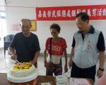 嘉义荣服处志工与中庄荣民长辈同乐