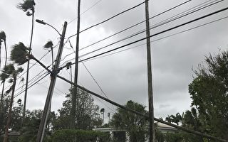 组图：飓风艾玛造成坦帕地区断电