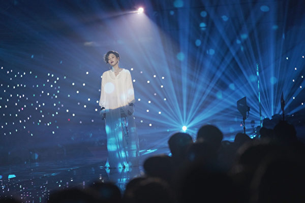 22日，A-Lin舉行新歌演唱會。（索尼音樂提供）