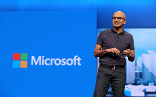 任职微软执行长已经3年多的纳德拉（Satya Nadella）。 （Justin Sullivan/Getty Images）